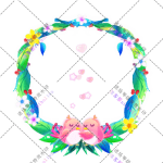 头像框-鸟语花香